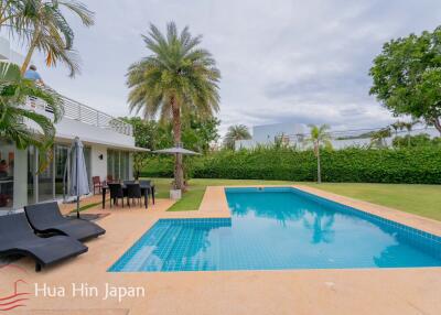 4 Bedroom Contemporary Design on Course Pool Villa at Palm Hills Golf for Sale