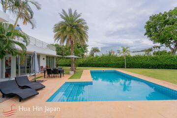 4 Bedroom Contemporary Design on Course Pool Villa at Palm Hills Golf for Sale