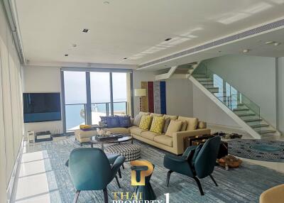 Sea View - Large Two Storey Penthouse For Sale At Northpoint Pattaya