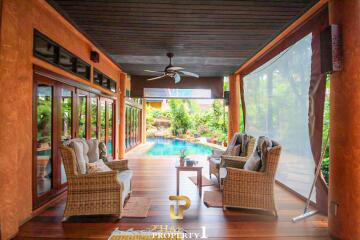 Luxury 3 Bedroom Pool Villa At Dharawadi Village - Na Jomtien