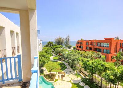 Top Floor Sea View Unit At Beach Front Chelona Khao Tao