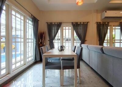 Cozy 3 Bedroom Pool Villa Near Town (Renovated & Fully Furnished)