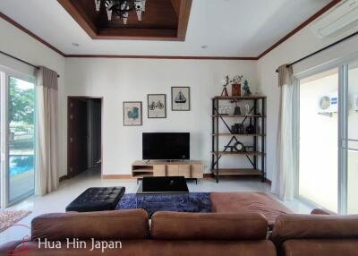 Beautiful 3 Bedrooms House Close To Makro Hua Hin (Completed, Fully Furnished)