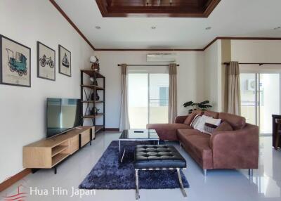 Beautiful 3 Bedrooms House Close To Makro Hua Hin (Completed, Fully Furnished)