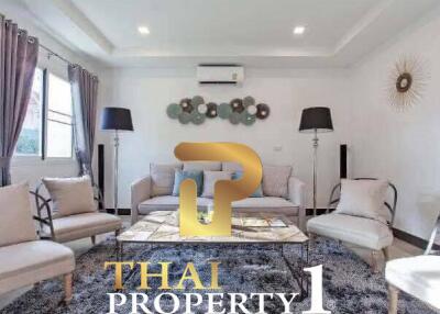 Large 5 Bedroom Pool Villa In Central Jomtien - ONLY 800 Meter To Beach