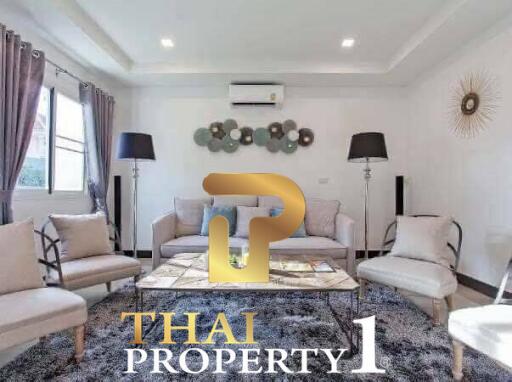 Large 5 Bedroom Pool Villa In Central Jomtien - ONLY 800 Meter To Beach