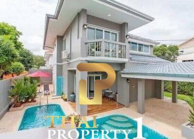 Large 5 Bedroom Pool Villa In Central Jomtien - ONLY 800 Meter To Beach