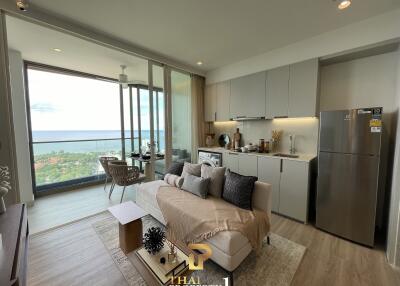 2 Bed Corner Unit At New Hua Hin Landmark - VEHHA Condominium 100% Sea View