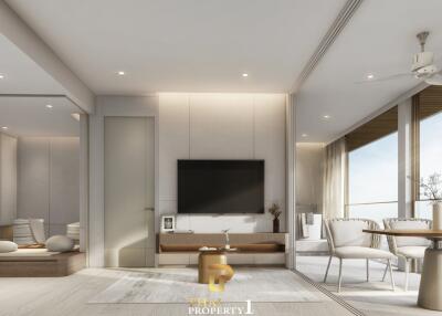 2 Bed Corner Unit At New Hua Hin Landmark - VEHHA Condominium 100% Sea View