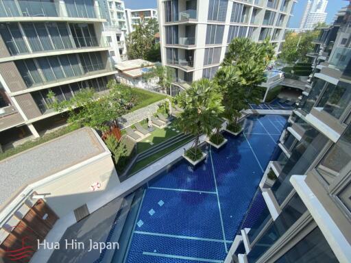 2 Bedroom Unit in Stylish Pine Condominium for Rent in Hua Hin next to Golf Course and 150 Meter To The Beach