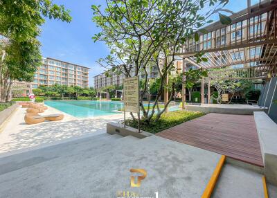 Pool View Studio Unit For Sale At Baan Thewlom - Cha Am