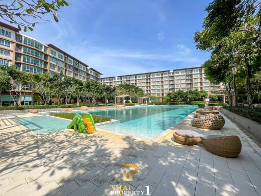 Pool View Studio Unit For Sale At Baan Thewlom - Cha Am