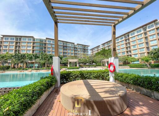 Pool View Studio Unit For Sale At Baan Thewlom - Cha Am