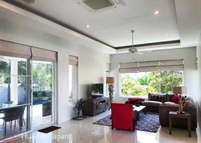 3 Bedroom High Quality Modern Pool Villa Only 800 M From Dolphin Bay Beach ( Complete - Ready to Move in)