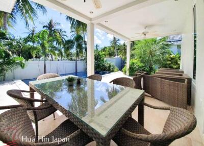 3 Bedroom High Quality Modern Pool Villa Only 800 M From Dolphin Bay Beach ( Complete - Ready to Move in)