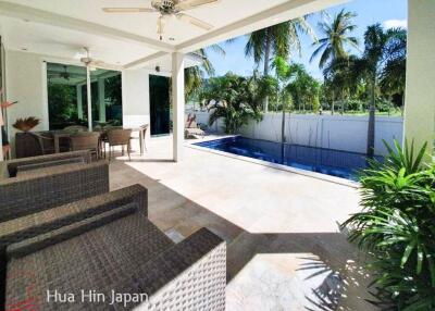 3 Bedroom High Quality Modern Pool Villa Only 800 M From Dolphin Bay Beach ( Complete - Ready to Move in)