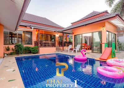 Partly Furnished 3 Bedrooms Pool Villa In Hua Hin Soi 102