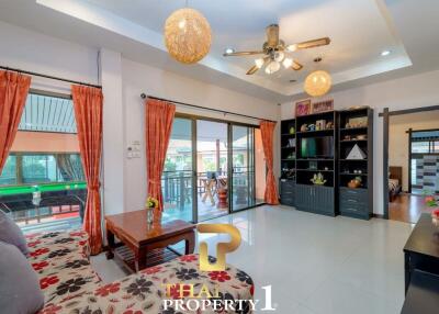 Partly Furnished 3 Bedrooms Pool Villa In Hua Hin Soi 102