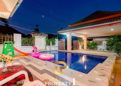 Partly Furnished 3 Bedrooms Pool Villa In Hua Hin Soi 102