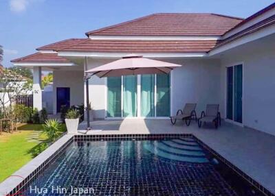 Modern 3 Bedroom Pool Villa inside Woodland Project near Town