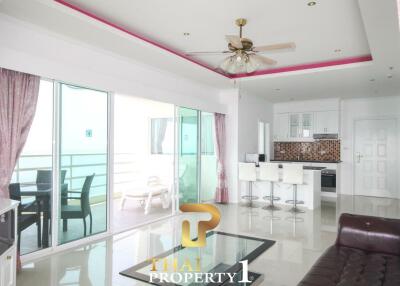 Sea view - Corner one bedroom unit for sale at View Talay 7