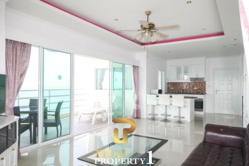 Sea view - Corner one bedroom unit for sale at View Talay 7