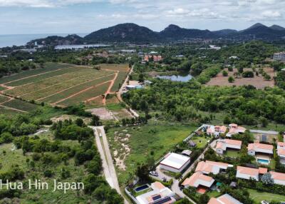 2-3-91.2 Rai Land for Sale only 2 km from Khao Tao Beach for Sale at Amazing Price