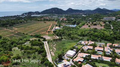 2-3-91.2 Rai Land for Sale only 2 km from Khao Tao Beach for Sale at Amazing Price