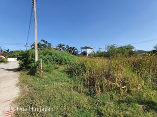 Land for Sale off Soi Hua Hin 114 only 5 minute to Bluport shopping mall