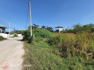 Land for Sale off Soi Hua Hin 114 only 5 minute to Bluport shopping mall