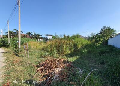 Land for Sale off Soi Hua Hin 114 only 5 minute to Bluport shopping mall