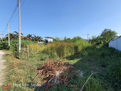 Land for Sale off Soi Hua Hin 114 only 5 minute to Bluport shopping mall