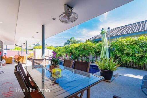 Location!! 3 Bedroom Pool Villa For Rent In Soi 102 only 5 minute to Bluport shopping center