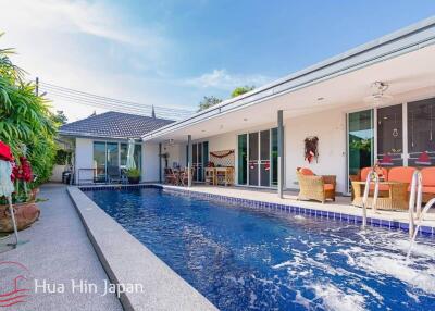 Location!! 3 Bedroom Pool Villa For Rent In Soi 102 only 5 minute to Bluport shopping center