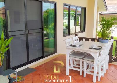 Location, location, Hua Hin Horizon - Immaculate 3 Bedroom Villa