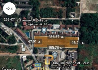 5 Rai Land For Sale - Hua Hin Soi 88 (16.000.000,- /Rai)