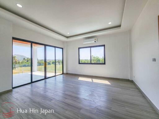 Newly Completed Modern 5 Bedroom Pool Villa with Great View, 15 min South of Hua Hin