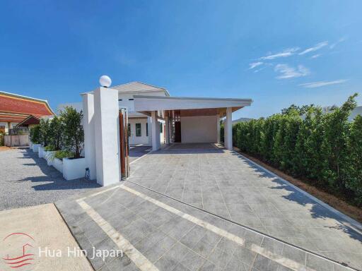 Newly Completed Modern 5 Bedroom Pool Villa with Great View, 15 min South of Hua Hin