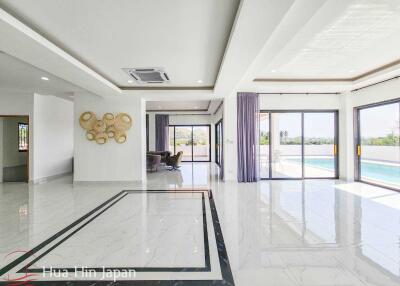 Newly Completed Modern 5 Bedroom Pool Villa with Great View, 15 min South of Hua Hin