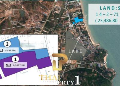 Beachfront land for sale  - Khao Tao