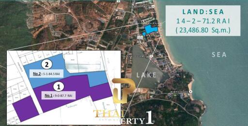 Beachfront land for sale  - Khao Tao