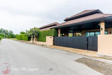 A Large, Lake Facing Balinese Style 3 Bedroom Pool Villa in Khao Takiab Area (Completed, Fully Furnished)