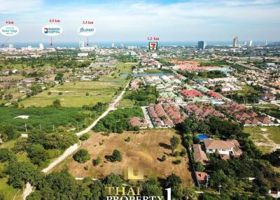 Central Location - 5 Rai Land For Sale - Hua Hin Soi 102