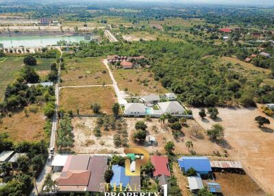 Great 2 Rai Land For Sale - 15 Minutes From Downtown Hua Hin