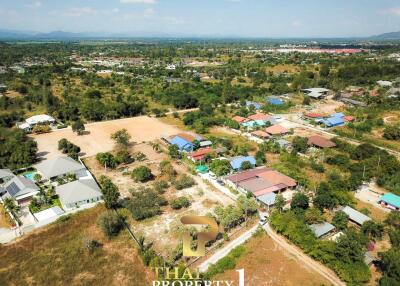 Great 2 Rai Land For Sale - 15 Minutes From Downtown Hua Hin