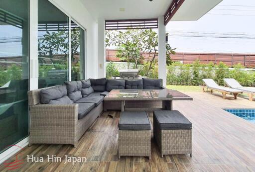 Modern 4 Bedroom Pool Villa With Sea View Rooftop Terrace Near Sai Noi Beach (Completed)