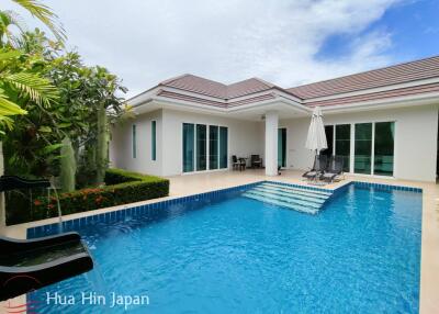 Stylish 4 Bedroom Pool Villa in Woodlands Project for Sale Off Soi 88, Hua Hin (Completed in 2020, Fully Furnished)