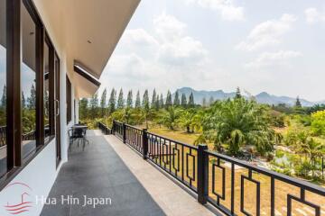 Big luxury estate villa with very large land for sale west of Hua Hin