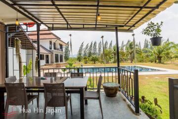 Big luxury estate villa with very large land for sale west of Hua Hin