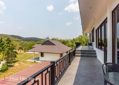 Big luxury estate villa with very large land for sale west of Hua Hin